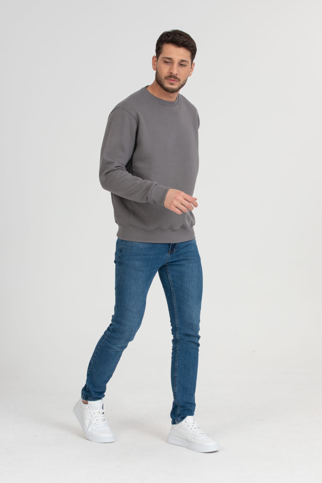  3 iplik bisiklet yaka