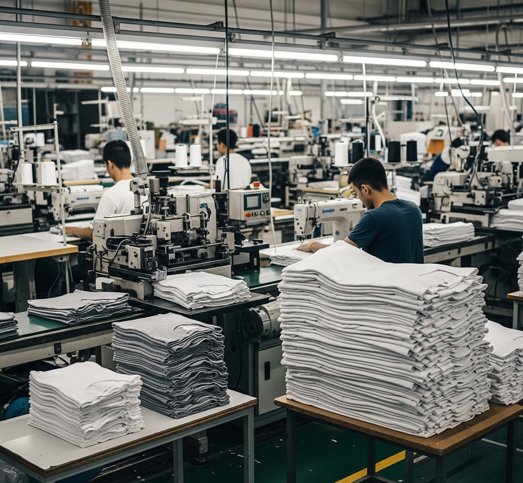 Tişört Üretiminde Kaliteyi Belirleyen Faktörler: Kumaş, Dikiş ve Baskı Teknolojileri